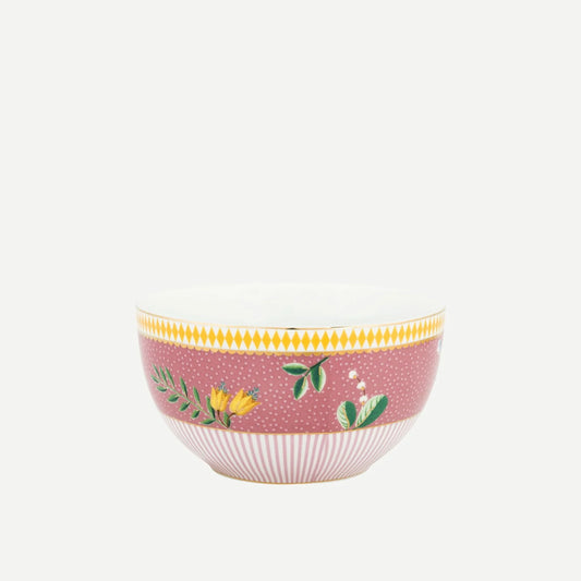 Pip Studio La Majorelle Pembe Porselen Kase 12 cm