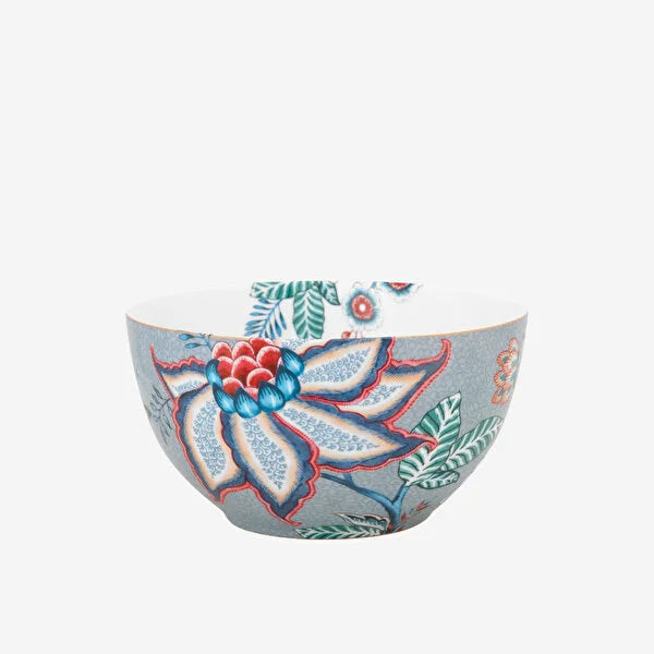 Mavi Porselen Kase 15 cm Flower Festival Collection by Pip Studio