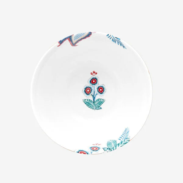 Mavi Porselen Kase 15 cm Flower Festival Collection by Pip Studio