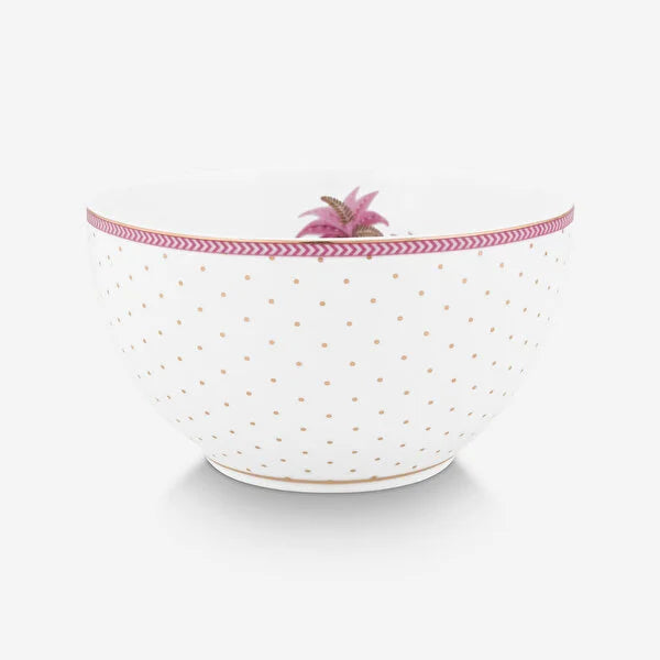 Beyaz Porselen Kase 15 Cm Jolie Collection by Pip Studio