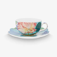 Pip Studio Royal Mavi Porselen Çay Fincan Seti 225 ml