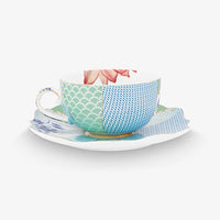 Pip Studio Royal Mavi Porselen Çay Fincan Seti 225 ml
