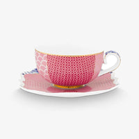 Pip Studio Pembe Porselen Kahve Fincan Seti 125 ml 51004073