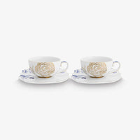 Pip Studio Royal White Beyaz Porselen Çay Fincan Seti 225 ml