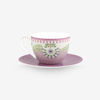 Pip Studio Lily & Lotus Mor Porselen Çay Fincanı 280 ml - 2