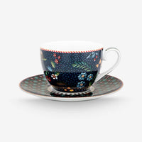 Pip Studio Berry Blues Mavi Porselen Çay Fincan Seti - 3