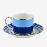 Mavi Porselen Kahve Fincanı 90 ml Love Birds Collection by Pip Studio