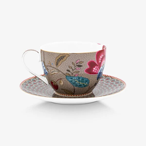 Pip Studio Haki Porselen Çay Fincanı 280 ml