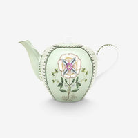 Pip Studio Lily & Lotus Yeşil Porselen Demlik
