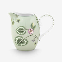 Pip Studio Lily & Lotus Yeşil Porselen Sütlük