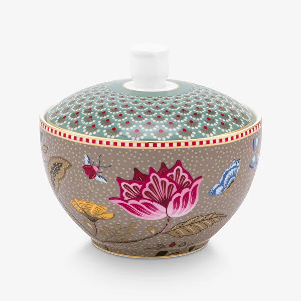 Pip Studio Mavi Porselen Şekerlik 300 ml