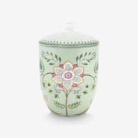 Pip Studio Lily & Lotus Yeşil Porselen Saklama Kabı 1500 ml - 4