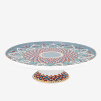 Mavi Porselen Kek Standı 21 cm Flower Festival Collection by Pip Studio