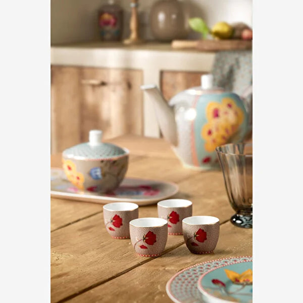 Pip Studio Haki Porselen Yumurtalık 5 Cm