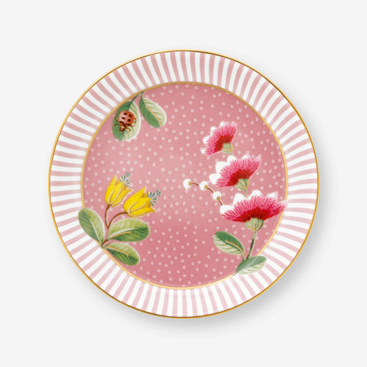 Pip Studio La Majorelle Pembe Porselen Çay Tabağı 9 cm