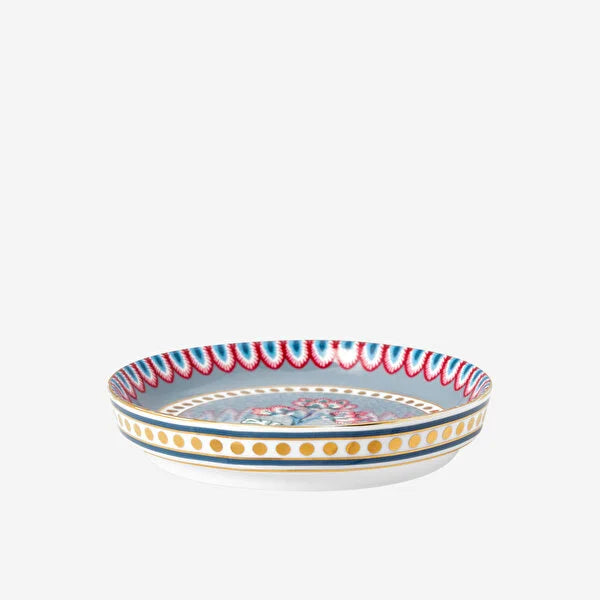 Mavi Porselen Çay Tabağı 9 cm Flower Festival Collection by Pip Studio