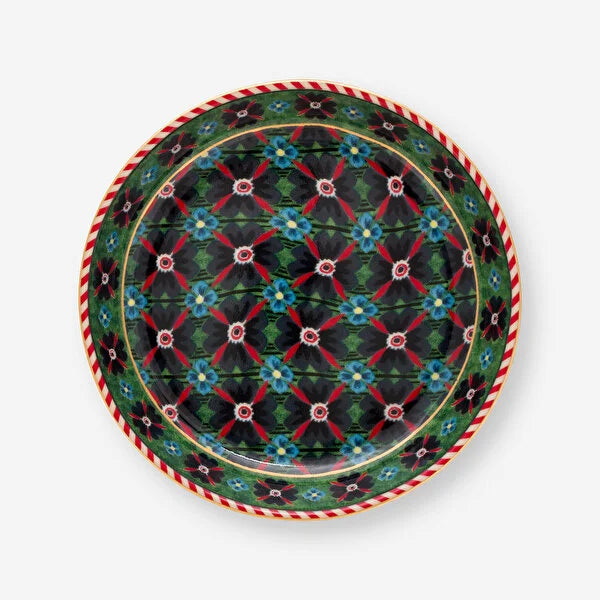 Pip Studio Berry Blues Yeşil Porselen Çay Tabağı 9 cm