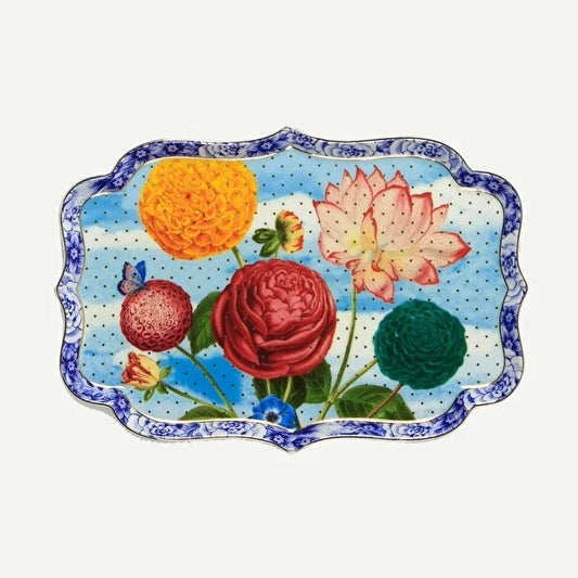 Pip Studio Royal Mavi Porselen Tepsi 26 cm