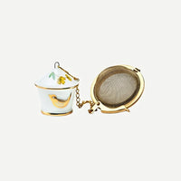 Beyaz Porselen Demleme Süzgeci 12,6 Cm Blushing Birds Collection by Pip Studio