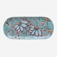 Mavi Porselen Servis Tabağı 33 cm Flower Festival Collection by Pip Studio