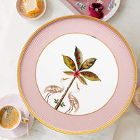 Pip Studio La Majorelle Pembe Porselen Kek Standı 21 cm - 3