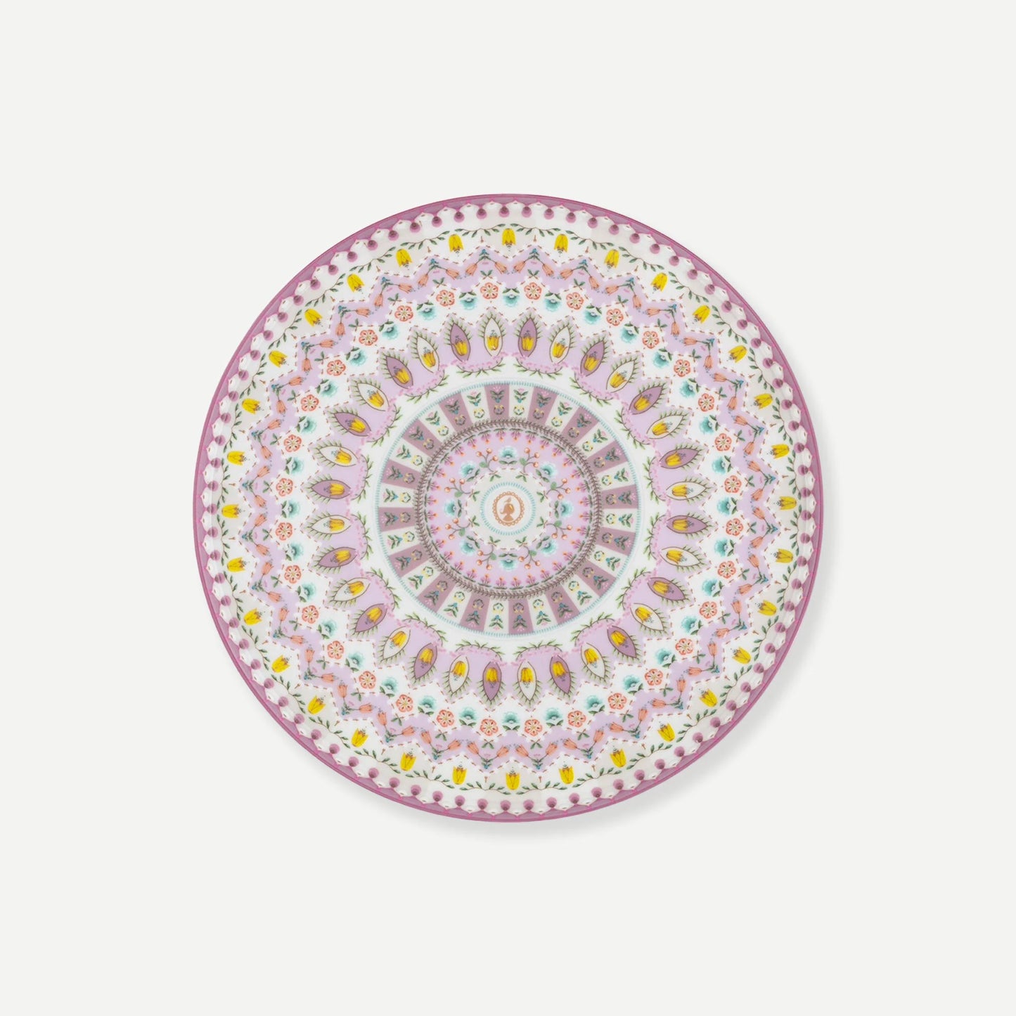 Pip Studio Lily & Lotus Mor Porselen Kek Standı 21 cm