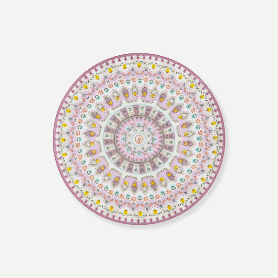 Pip Studio Lily & Lotus Mor Porselen Kek Standı 21 cm