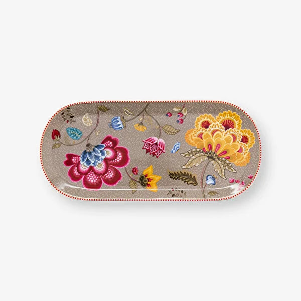 Pip Studio Haki Porselen Servis Tabağı 33 Cm