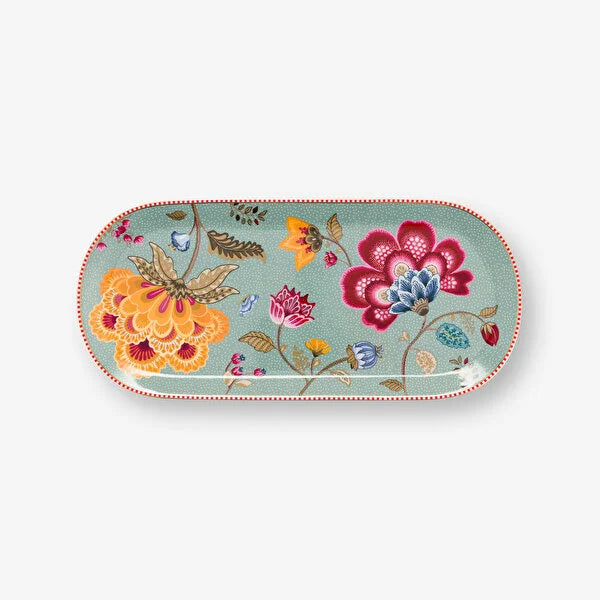 Pip Studio Mavi Porselen Servis Tabağı 33 Cm
