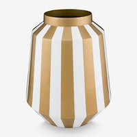 Beyaz Metal Vazo 24X29 Cm Dot Delight Collection by Pip Studio