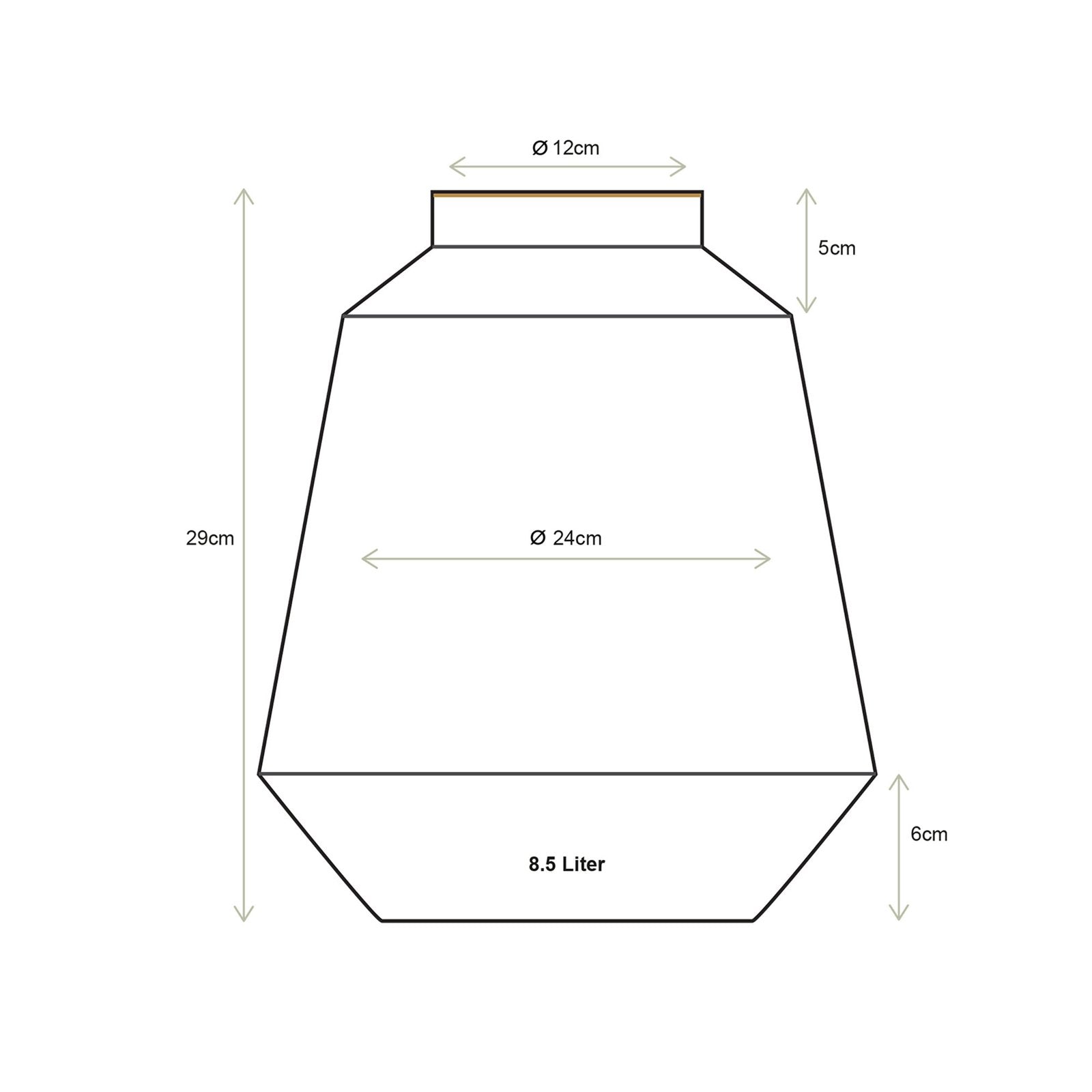 Mavi Metal Vazo 24X29 Cm Dot Delight Collection by Pip Studio