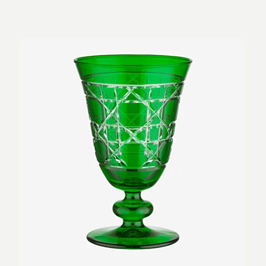 Chiara Alessi Gloria Yeşil Cam Kadeh 280 ml