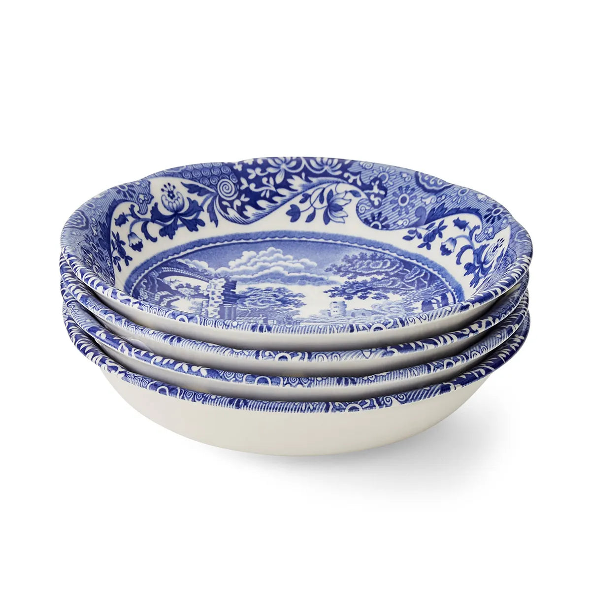 Spode Blue Italian 4'lü Salata Kasesi Seti – 15 cm