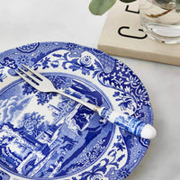 Spode Blue Italian Porselen Saplı 6'lı Tatlı Çatalı Seti