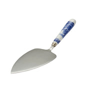 Spode Blue Italian Seramik Saplı Pasta Servis Spatulası