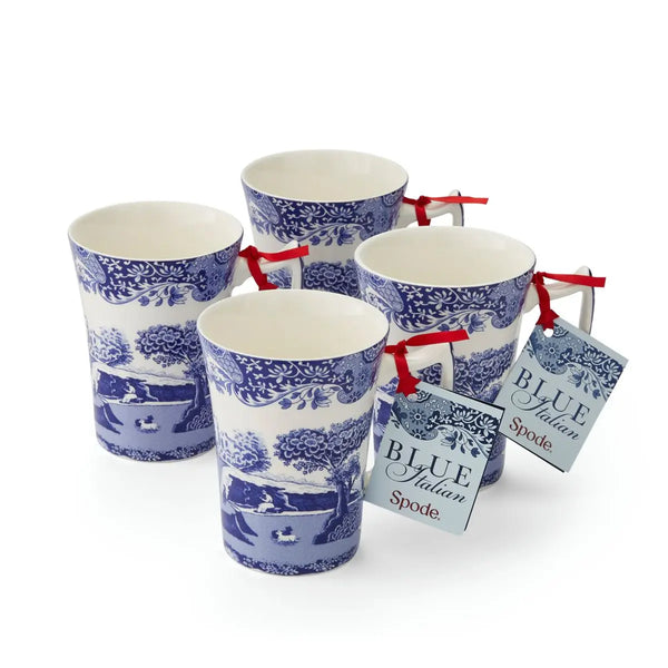 Spode Blue Italian 4'lü Kupa Seti 280 ml