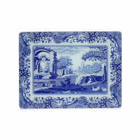 Spode Blue Italian Cam Mutfak Tezgah Koruyucu 40x30 cm