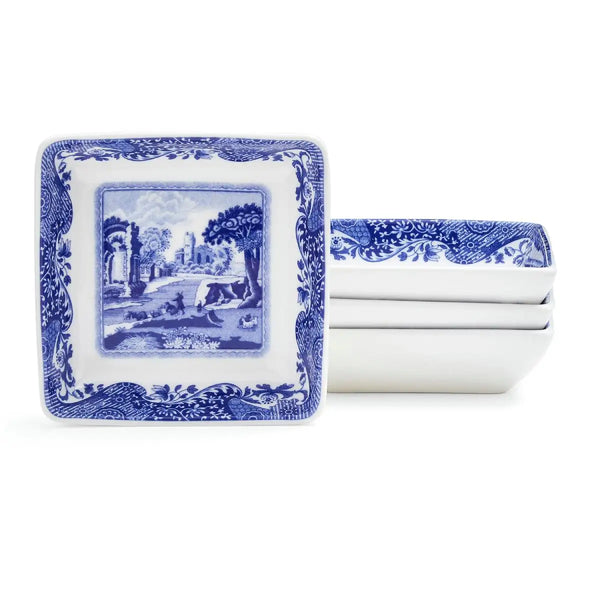 Spode Blue Italian Kare Tabak – 7,5 cm (Tek)
