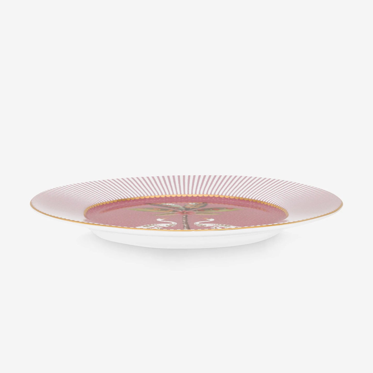Pip Studio La Majorelle Pembe Porselen Pasta Tabağı 17 cm