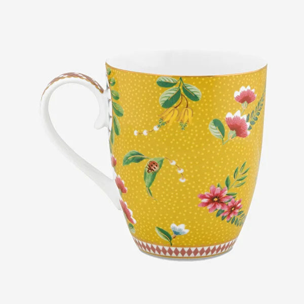 Pip Studio La Majorelle Sarı Porselen Kupa Seti 350 ml