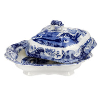 Spode Blue Italian Kapaklı Sunum Tenceresi – 30 cm