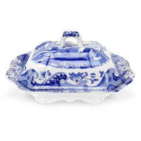 Spode Blue Italian Kapaklı Sunum Tenceresi – 30 cm