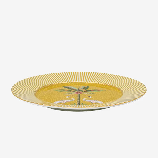 Pip Studio La Majorelle Sarı 17 cm Porselen Pasta Tabağı