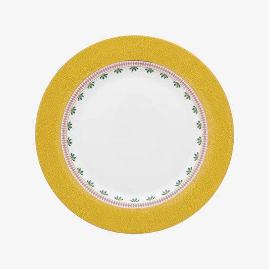 Pip Studio La Majorelle Sarı Porselen Yemek Tabağı 26.5 cm