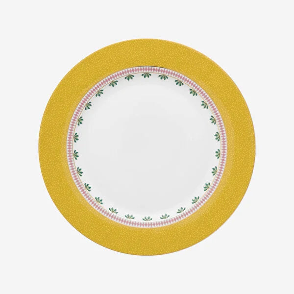 Pip Studio La Majorelle Sarı Porselen Yemek Tabağı 26.5 cm