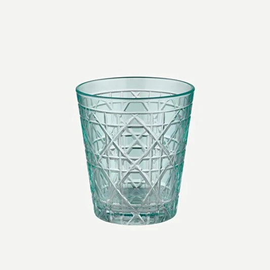 Turkuaz Cam Su Bardağı 345 ml Gloria Collection by Chiara Alessi