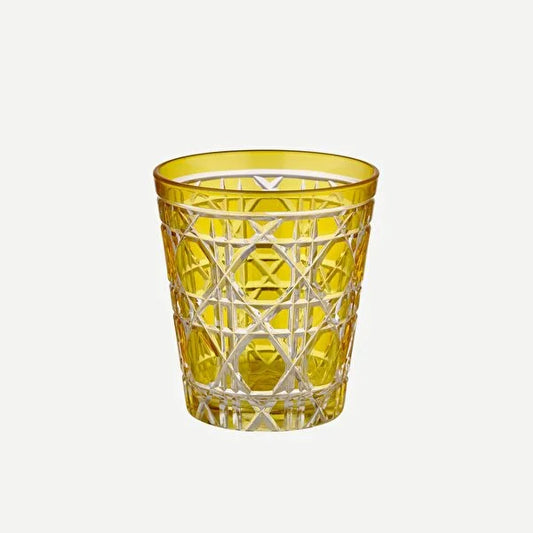 Sarı Cam Su Bardağı 345 ml Gloria Collection by Chiara Alessi