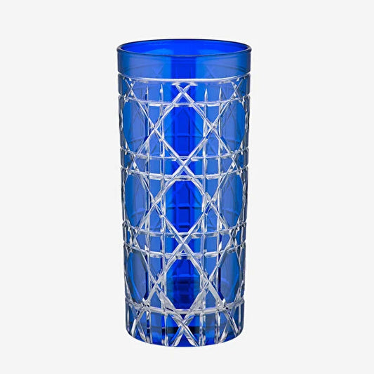 Mavi Cam Su Bardağı 485 ml Gloria Collection by Chiara Alessi
