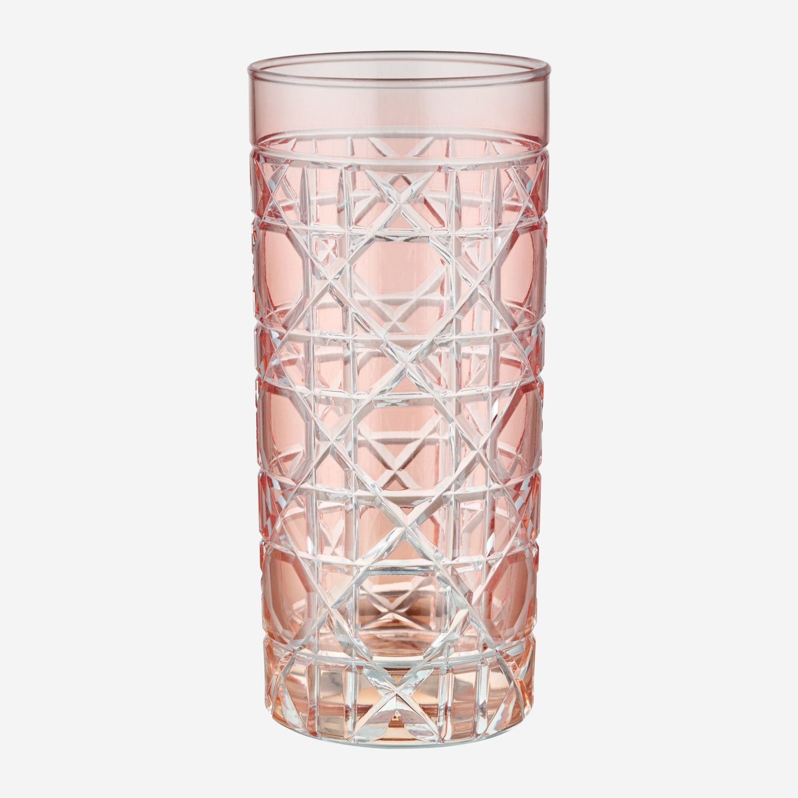 Gül Kurusu Cam Su Bardağı 485 ml Gloria Collection by Chiara Alessi