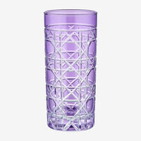Mor Cam Su Bardağı 485 ml Gloria Collection by Chiara Alessi